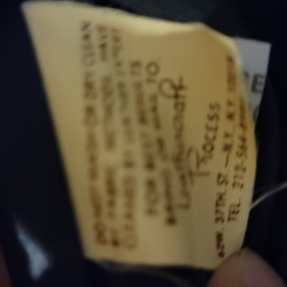 COMINT genuine leather black jacket size 11/12 - Picture 12 of 12